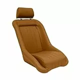 AUTO-STYLE Sportsitze 'Classic' - Beige Kunstleder - Feste Rückenlehne + Kopfstütze - inkl. Laufschienen