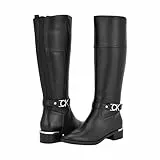 Calvin Klein Women's Daphny Knee High Boot, Schwarz 001, 7.5