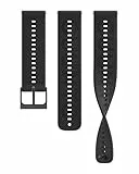 SUUNTO 22 ATH6 Silikon Armband Kompatibel mit Race S, Race, Vertical, 9 Peak Pro, 9 Peak, 5 Peak, Watch Strap Weiches Silikon Ersatzband 22mm S+M