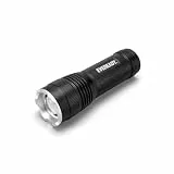 Energizer Eveready LED Taschenlampe, Schwarz, Super Hell Flashlight, Wasserfest, Camping Outdoor Notfall Tragbar, Batterien Inklusive, Verstellbar