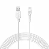 Yattoper Ladekabel für Essy Elektrischer Hornhautentferner Fußpflege Hornhaut Entfernen, Ladegerät Kompatibel mit Essy Elektronische Fußfeile Pediküre Werkzeuge USB Netzteilkabel