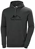 Helly Hansen Herren Nord Graphic Pull Over Kapuzenpullover, Ebenholz 2.0, M