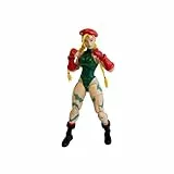 Jada Toys Street Fighter Figur Cammy (15 cm) - bewegliche Sammel- und Actionfigur aus Street Fighter 2: The Final Challengers, mit alternativem Kopf, Händen und Zubehör, ab 13 Jahre