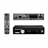 Sky Vision 150 T-HD Digitaler DVB-T2 Receiver, HDTV, Dolby Digital Plus Unterstützung, mit mehrsprachiger Menüführung und Installationsassistenten