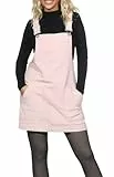 Eight 2 Nine Damen Cord Latz Rock LETN-086 Minirock mit Trägern Pearl Rose M