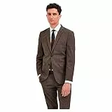 SELECTED HOMME Men's SLHSLIM-Elon BLZ Flex B NOOS Anzugjacke, Camel, 48