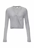 Q/S by s.Oliver Damen 2147530 Strickjacke, Grey 9203, L