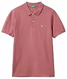 United Colors of Benetton Poloshirt für Herren, violett, X-Small