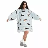 Übergroße Hoodie Sweatshirt, Original Decke Sweatshirt, super weiche gemütliche warme komfortable Riesen-Hoodie, Geeignet Kapuzenpullover für Erwachsene, Männer, Frauen, Jugendliche