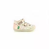 Kickers Sushy, Salomés für Jungen, Weiß/Weiß/Blossom, 24 EU