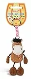 NICI Schlüsselanhänger Talisminis Pferd braun 7cm