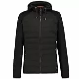 ICEPEAK Aikera Hybrid Softshelljacke für Herren, Größe:XXL, Farbe:Schwarz