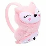 BESPORTBLE Ohrmuffen Winter Warme Ohrwärmer Plüsch Furry Ohrenschützer Falten Ohrabdeckungen Ohrschützer Für Kalte Wetter Jungen Mädchen Weihnachten Neujahr Geschenk Rosa