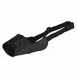 Trixie Maulkorb aus Polyester schwarz M-L 26 cm