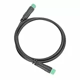 SPYMINNPOO E Fahrrad Verlängerung Kabel, 5Pin Wasserdichtes Elektrisches Fahrrad Display Computer Verlängerung Draht Fit für (Männlicher Kopf auf beiden Seiten)