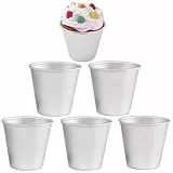 Iunipusy Premium Aluminium Dariole Formen Set von 6 - Antihaft, Hartanodisierte Backformen Tasse für Desserts, Pudding, Creme - Ofen- und Gefrierfest: für ein Vielfalt von Rezepten und Zutaten