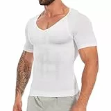 SLIMBELLE Body Shaper Herren Tight Elastische Tank Top Schlank Bauchweg Unterhemd Herren Shapewear Kompressions Shirt
