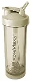IronMaxx Premium Shaker – Sandstone Beige 700 ml | Auslaufsicherer BPA-freier Shaker mit Siebkugel & Skalierung für Eiweißshakes Smoothies & Fitness Drinks