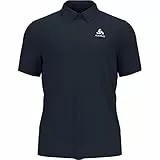 Odlo Wandershirt Herren Cardada I Funktionsshirt Wandern Atmungsaktiv I Polo Shirt