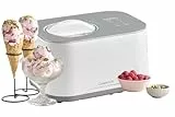 Cuisinart FreezeEase – Selbstkühlende Eismaschine | 3 Voreinstellungen | Eiscreme, Sorbet, Frozen Yoghurt | Kein Vorkühlen nötig | Fertig in 40 Minuten | Kühlhaltefunktion