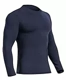 UNIQUEBELLA Thermounterwäsche Kinder, Skiunterwäsche Jungen Mädchen Atmungsaktiv Funktionsunterwäsche, Thermo Warme Unterwäsche für Fussball Ski Langer Oberteil + Unterhose