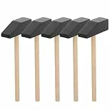 Kisangel 5-teiliges Mini-holzhammer-spielset – Kleine, Sichere Hämmer für Kindergeburtstage Und DIY-holzbausteine