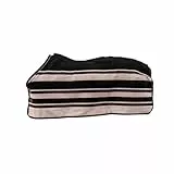 Kentucky - Fleece Decke - Streifen Braun/Beige - 155/205