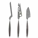 BOSKA Käsemesser Set Monaco+ - 3-teilig Käsebesteck - Mit Weichkäsemesser und Hartkäsemesser - Von Hochwertiger Edelstahl