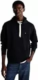 Tommy Hilfiger Herren Hoodie Essential Fleece Regular Fit, Blau (Desert Sky), S