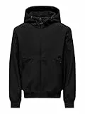 ONLY & SONS Herren ONSBOWIE Softshell Bomber OTW Softshelljacke, Black, L