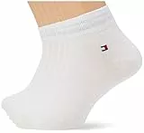 Tommy Hilfiger Herren Quarter 6 Pack, Weiß, 43-46