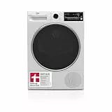 Beko B3T42240S b300 Wärmepumpentrockner, 8 kg, allergikergeeignet, Hygiene Trocknen & Hygiene Auffrischen, SteamCure - Dampffunktion, 14 Programme, Weiß