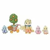 Sylvanian Families - 5860 Zitronenvogel Familie, Spielset mit Tierfigur und Zubehör, Tierfiguren, Vögel, Spielzeug für Kinder ab 3 Jahren