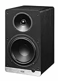 ELAC Debut ConneX DCB 61 Regal-Lautsprecher – Boxen für Audiowiedergabe via HDMI, USB, Phono & Bluetooth, exzellenter Klang & hochwertiges Design, 1 Aktivlautsprecher-Set – Schwarz