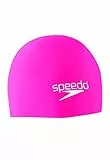 Speedo Unisex-Erwachsene Badekappe Silikon Elastomeric, Rosa
