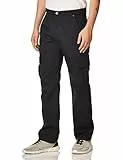 Dickies Herren Tough Max Duck Cargohose Arbeitshose, Stonewashed Black, 34W / 32L