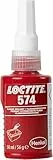 LOCTITE 574, mittelfester Dichtstoff für stoffschlüssige Flächendichtungen, Klebstoff zum Dichten von Flanschen, ölbeständige & wasserbeständige Flüssigdichtung, 1x50ml