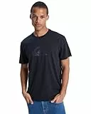 Quiksilver T-Shirt mit kurzen Ärmeln, EV Com Logo, SS, Schwarz, Größe L