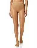 Nur Die Figura 25 DEN Shaping-Strumpfhose transparente glänzende Feinstrumpfhose breiter Komfortbund Bauch-Weg Damen, amber, L
