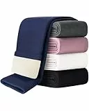 Domee Mädchen Thermo Leggings Gefütterte Hosen Winter Warme Baumwolle Marineblau 134 (Herstellergröße 140)