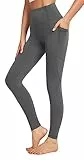 Flatik Sport Leggings Damen Damen Sporthose，Damen Blickdicht Laufhose，yogahose Sporthose Leggings Fitnesshose Training Laufende Leggings M
