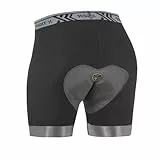 X-TIGER Fahrradhose Herren Radlerhose 5D Gepolsterte Radhose Fahrradunterhose Radunterhose MTB Bike Kurze Hosen