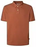 Pepe Jeans Herren New Oliver Gd Poloshirt, Rot (Ziegelrot), S