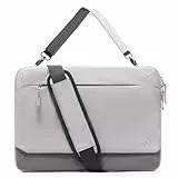 Inateck 360° Schutz Laptoptasche Hülle Schultertasche, Großvolumen-Sleeve kompatibel mit 13-Zoll MacBook Pro/Air, 14-Zoll MacBook Pro M5/M4/M3/M2/M1 Pro/Max (2026-2021)