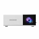 Mini Beamer 1080P HD Tragbarer Smart Projektor, 15000 Lumens, Video Projektor für Schlafzimmer mit HiFi Stereo, HDMI/USB/Audio, kompatibel mit Handy, Laptop, TV Stick, PS5