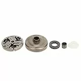 3/8in 7 Zahnkupplung Trommelkettenradsatz Passend für 355 357 357XP 359 EPA Kettensägenkupplung Hochfestes Metallkettenradlager