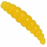 FTM Omura Baits Larvy Käse 3,5cm - 10 Gummiköder, Farbe:Zitronengelb