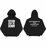 System Of A Down WEA Schutz-Kapuzenpullover, Schwarz, X-Large