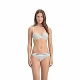 PUMA Damen Puma Women's T-shirt (1 Pack) T Shirt Bra, Grey Melange, 80A EU