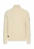 camel active Herren Strickpullover mit Stehkragen Hafer, Menswear-L